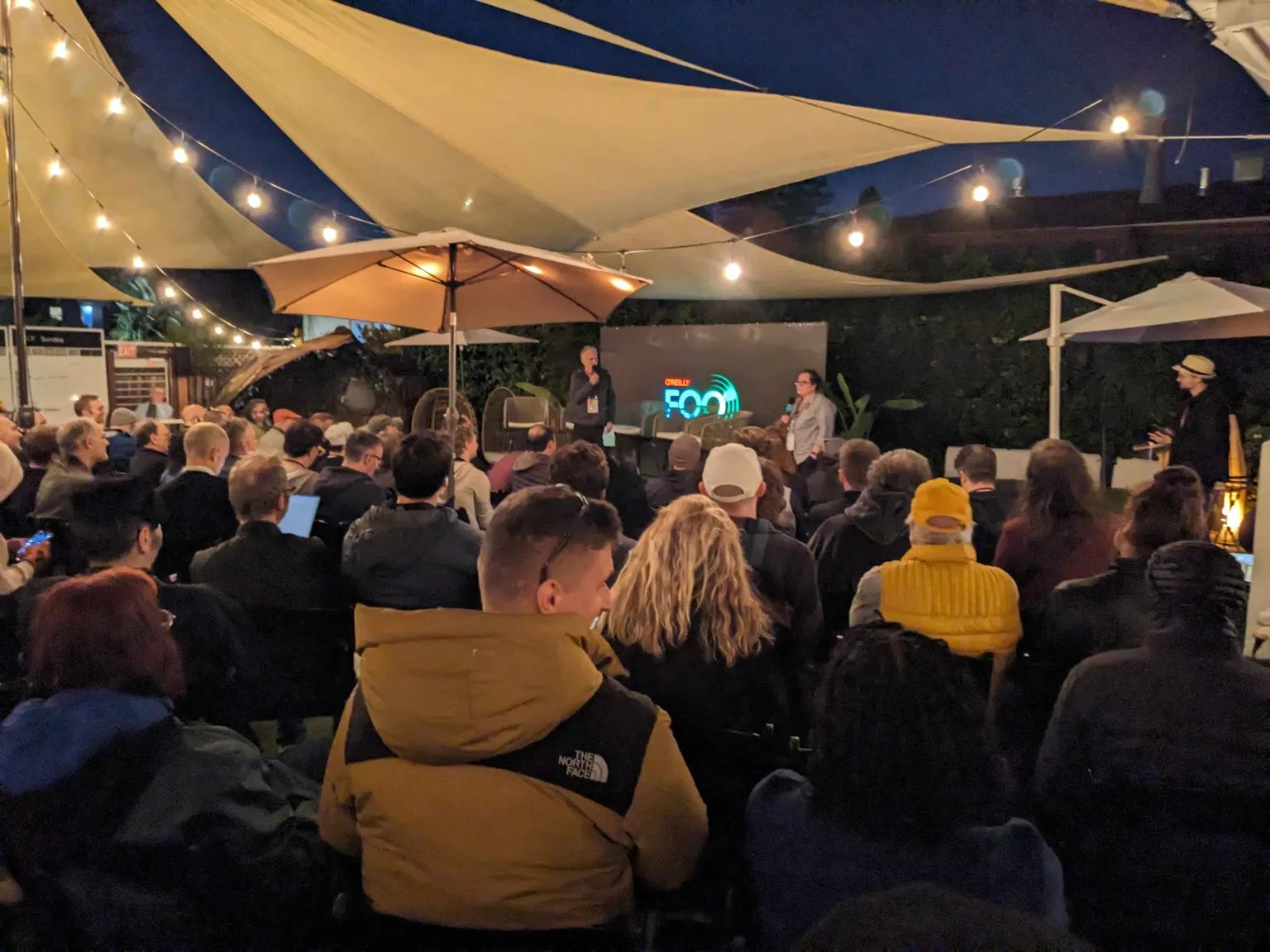 Opening night of Foo Camp October 2026 at Lighthaven, Berkeley