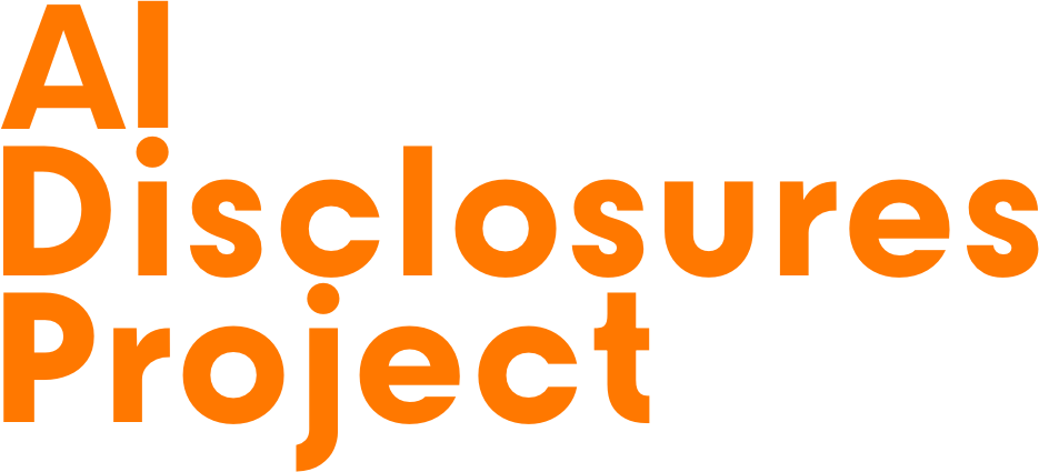AI Disclosures Project