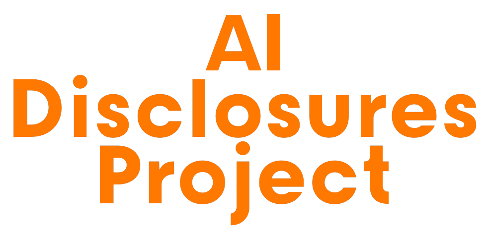 AI Disclosures Project
