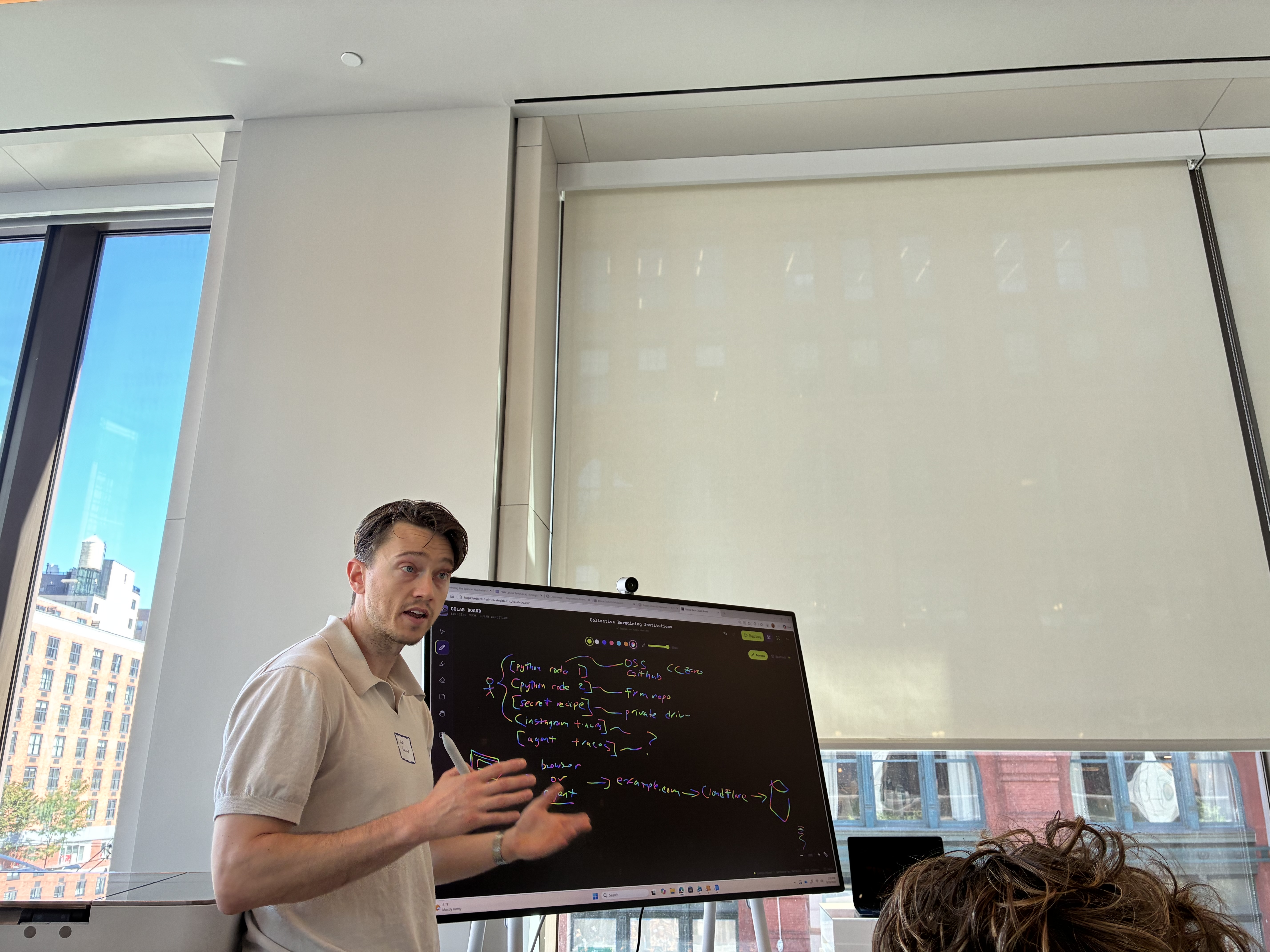 Roundtable session at Microsoft Research New York